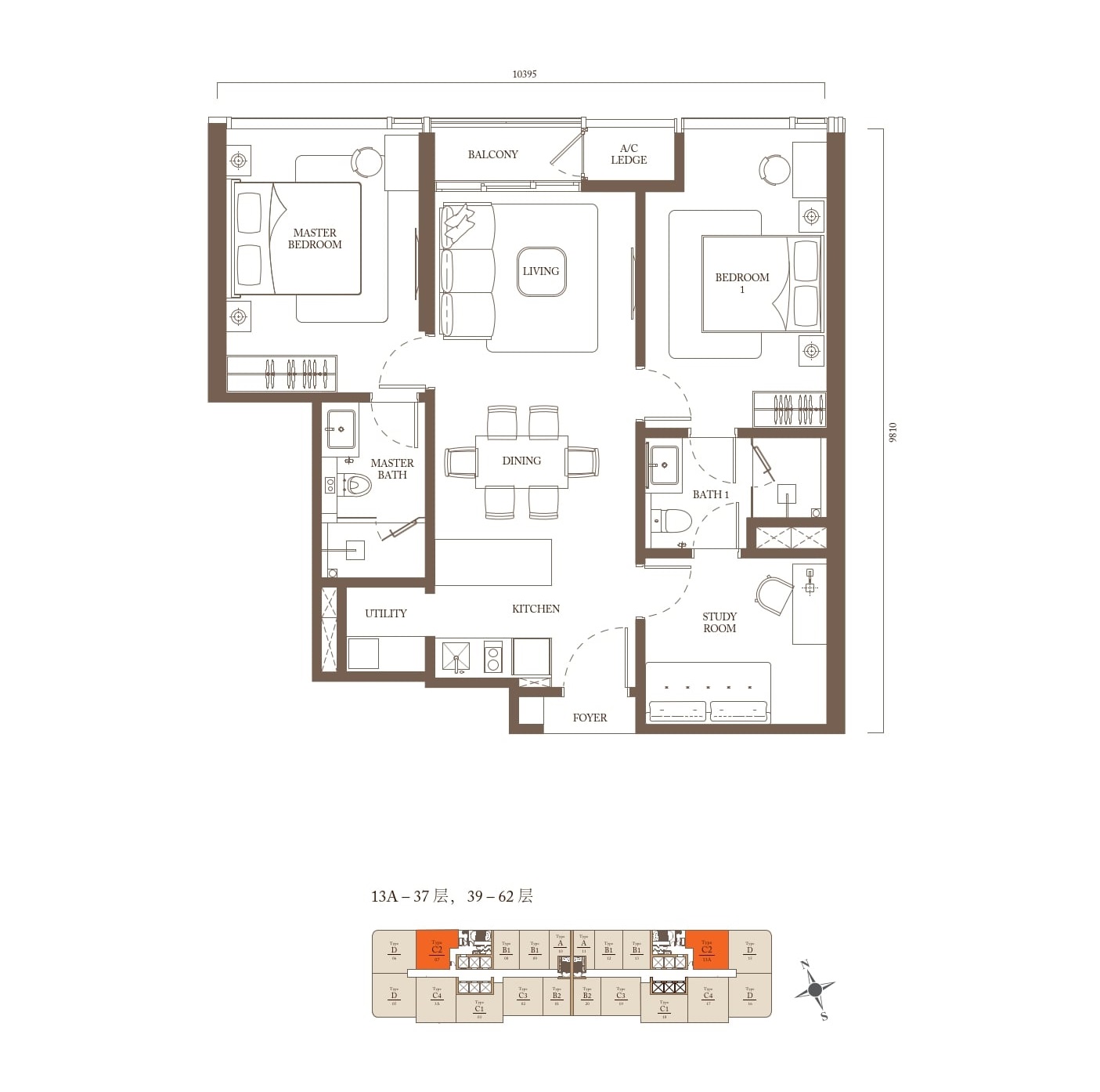 pavilion-square luxury-residences type-c2 image